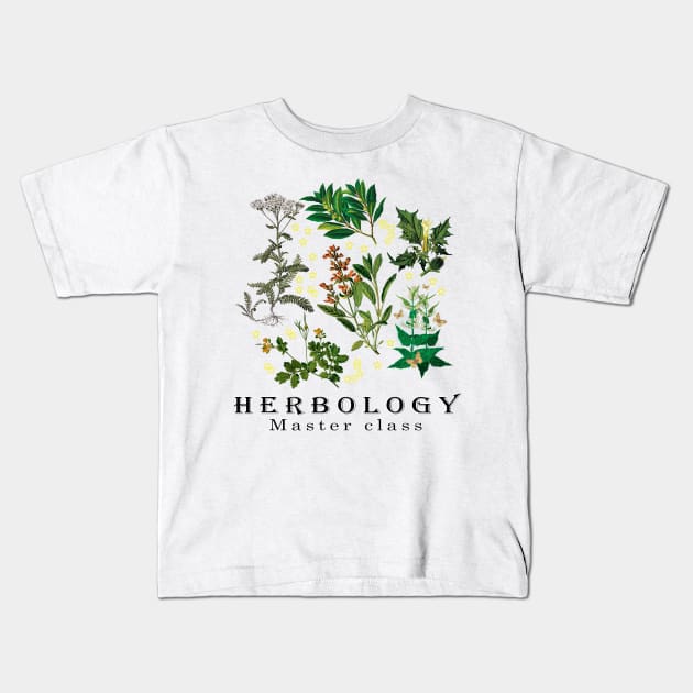 Herbology Master Class Kids T-Shirt by LAMAK-DS